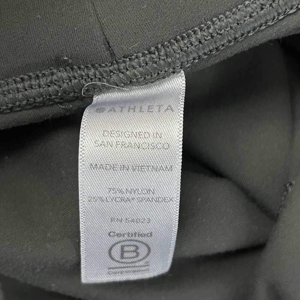 Athleta Ultra High Rise Elation 7/8 Tight Women’s Small Green Workout Gym Casual - Picture 9 of 13